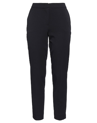 PAOLA ROSSINI Pantalone Blu notte 52% Poliestere, 30% Viscosa, 13% Lana, 5% Elastan