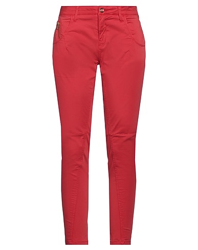 MANILA GRACE Pantalone Porpora 97% Cotone, 3% Elastan