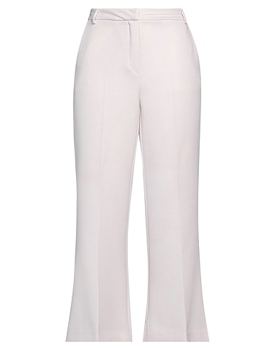 TWINSET Casual pants Light grey 53% Polyester, 43% Wool, 4% Elastane
