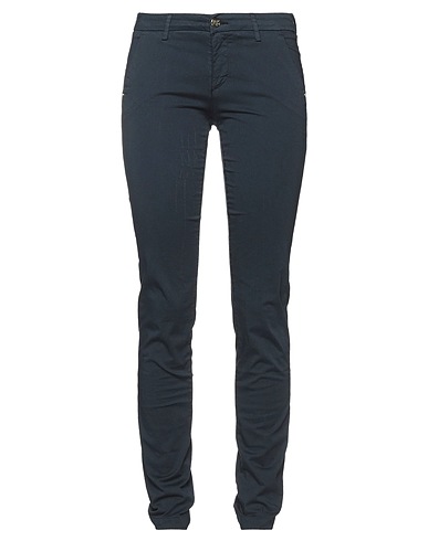 CAMOUFLAGE AR AND J. Pantalon Bleu nuit 97% Coton, 3% Élasthanne