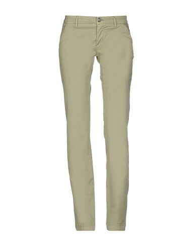 Camouflage Ar And J. Casual Pants In Military Green