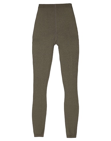 BRUNELLO CUCINELLI Leggings Military green 90% Cashmere, 10% Polyester
