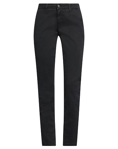 FIFTY FOUR Casual trouser Black 97% Cotton, 3% Elastane
