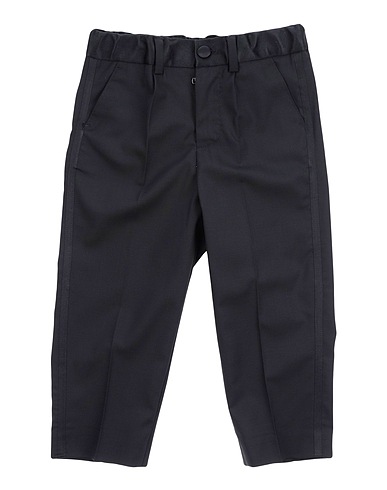 DOLCE&GABBANA Casual trouser Black 90% Virgin Wool, 5% Silk, 3% Elastane, 2% Polyester