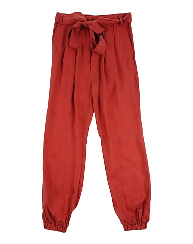 PALE CLOUD Casual trouser Rust 60% Cupro, 40% Viscose