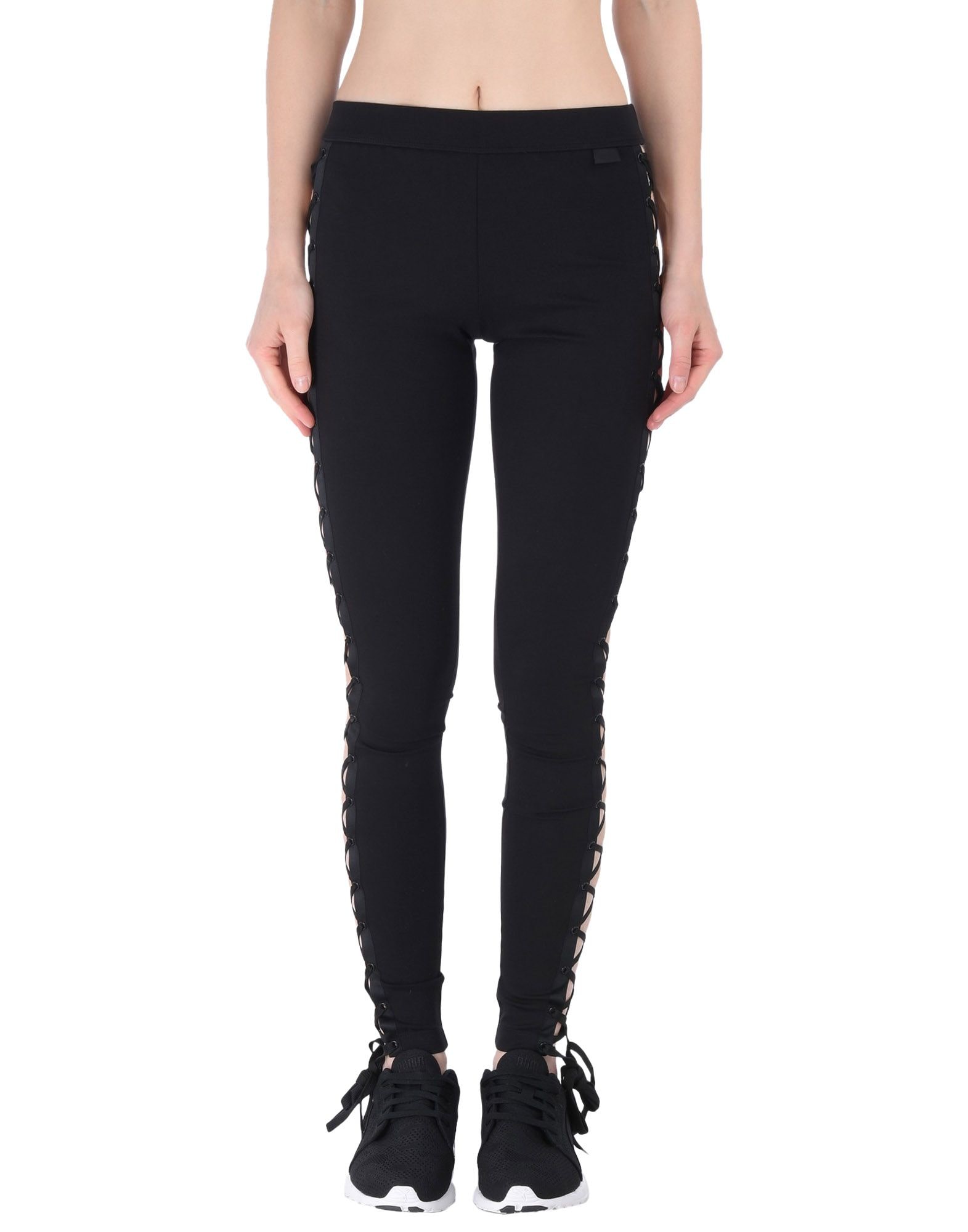 tight satin trousers