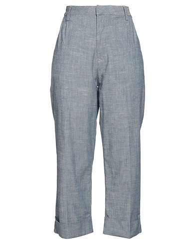 CYCLE Casual pants Blue 100% Cotton