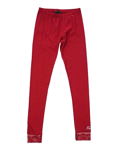 TWINSET Leggings Burgundy 93% Viscose, 7% Elastane, Polyamide