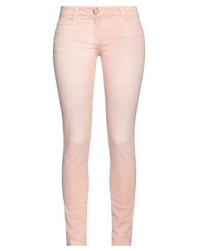 KI6? WHO ARE YOU? Denim pants Pink 98% Cotton, 2% Elastane