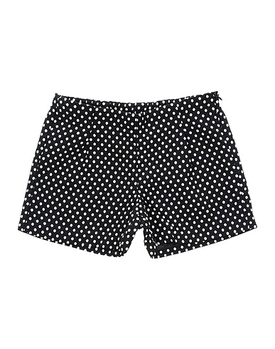 TWINSET Shorts & Bermuda Black 75% Cotton, 25% Polyester