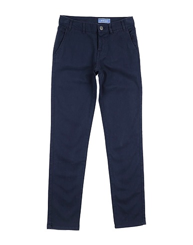 JECKERSON Casual pants Midnight blue 98% Cotton, 2% Elastane