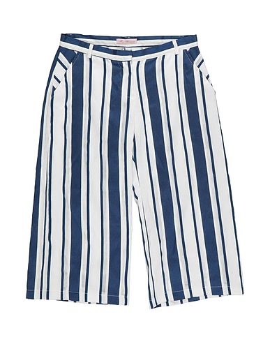 MISS BLUMARINE Casual pants Midnight blue 88% Cotton, 12% Polyester