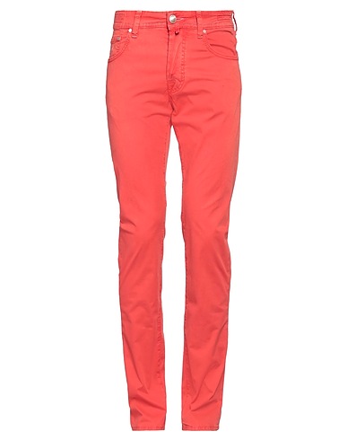 JACOB COHЁN Pantalone Rosso pomodoro 98% Cotone, 2% Elastan