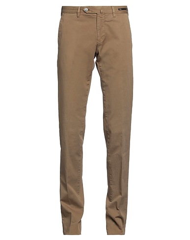 PT Torino Casual pants Khaki 98% Cotton, 2% Elastane