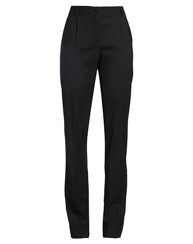 DOLCE&GABBANA Casual pants Black 97% Virgin Wool, 3% Elastane
