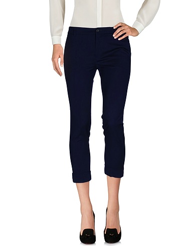 L' AUTRE CHOSE Casual pants Midnight blue 96% Viscose, 4% Elastane