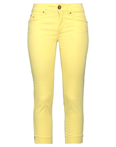 MARANI JEANS Pantalone Giallo 74% Cotone, 23% Poliammide, 3% Elastan