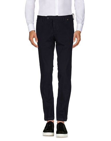 AT.P.CO Casual trouser Midnight blue 97% Cotton, 3% Elastane