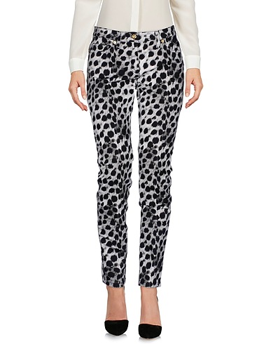 BLUMARINE Casual trouser Black 98% Cotton, 2% Elastane