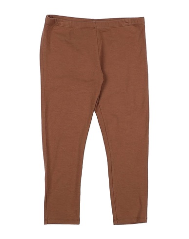 MANILA GRACE Leggings Camel 90% Cotton, 10% Elastane