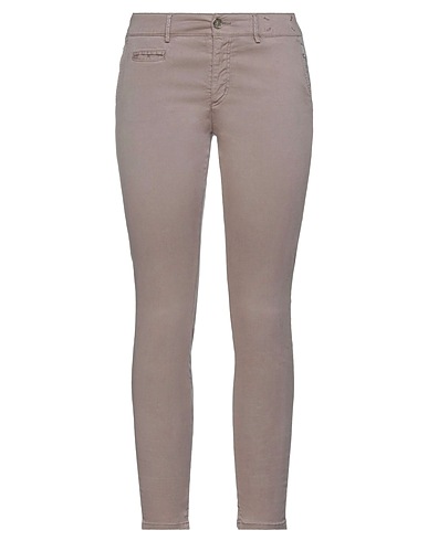 MAISON CLOCHARD Casual pants Light brown 64% Lyocell, 34% Cotton, 2% Elastane
