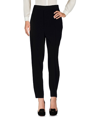 MARNI Casual trouser Black 59% Viscose, 37% Acetate, 4% Elastane