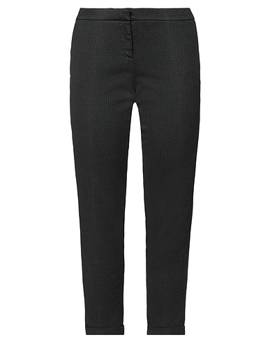 SIVIGLIA Casual trouser Charcoal 55% Cotton, 28% Polyester, 14% Viscose, 3% Elastane