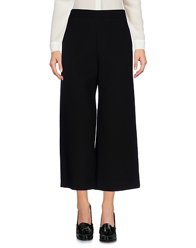 P.A.R.O.S.H. Casual pants Black 85% Viscose, 15% Wool
