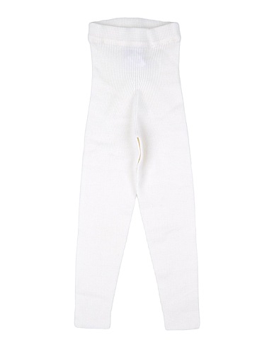 DOLCE&GABBANA Leggings Ivory 100% Wool