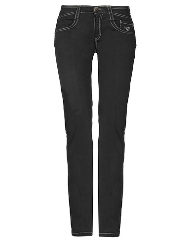 CARLO CHIONNA Pantalone Nero 96% Cotone, 4% Elastan