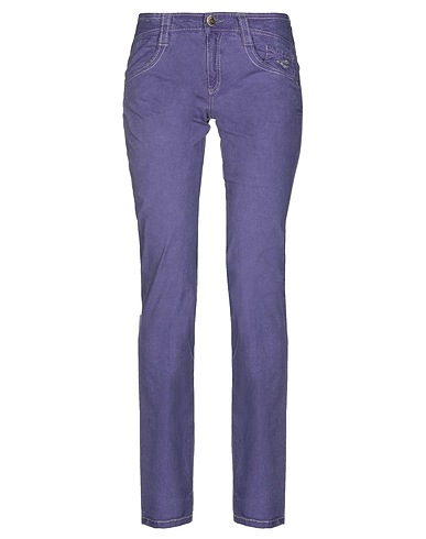 CARLO CHIONNA Pantalone Viola 96% Cotone, 4% Elastan