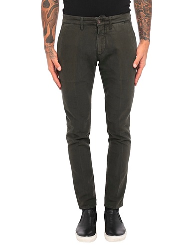 SIVIGLIA Chinos Dunkelgrün 98% Baumwolle, 2% Elastan