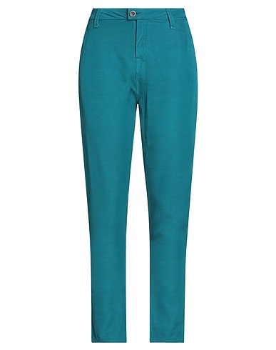 CYCLE Casual pants Deep teal 100% Viscose