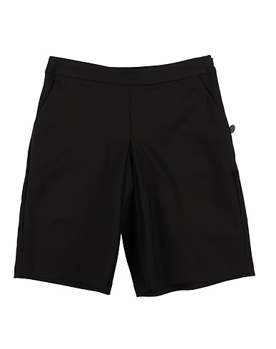 TWINSET Shorts & Bermuda Black 65% Cotton, 31% Polyamide, 4% Elastane
