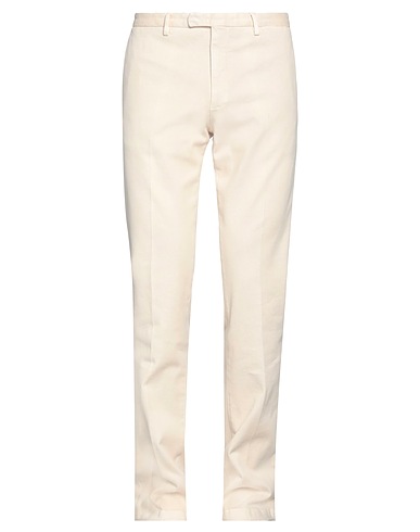 BOGLIOLI Casual pants Cream 98% Cotton, 2% Elastane