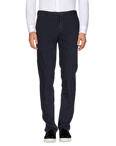 BOGLIOLI Casual trouser Midnight blue 98% Cotton, 2% Elastane
