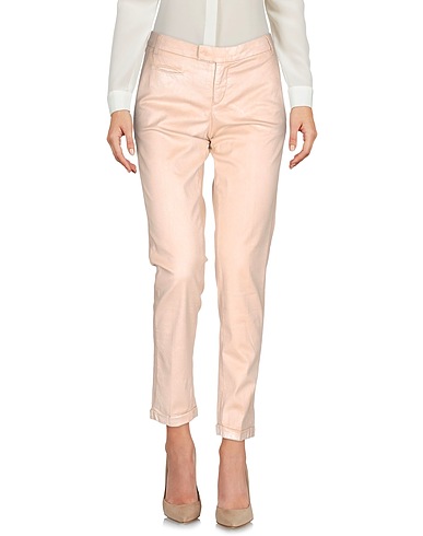 JACOB COHЁN Casual trouser Light pink 50% Viscose, 47% Cotton, 3% Elastane