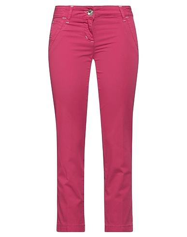 JACOB COHЁN Casual trouser Magenta 97% Cotton, 3% Elastane