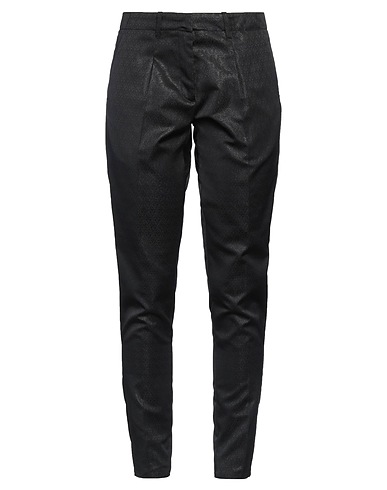MESSAGERIE Casual pants Black 100% Polyester