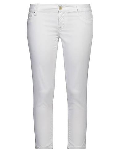 JACOB COHЁN Casual pants BIANCO 64% Lyocell, 34% Cotton, 2% Elastane