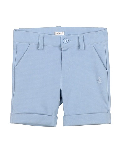LE BEBÉ Shorts & Bermuda Sky blue 97% Cotton, 3% Elastane