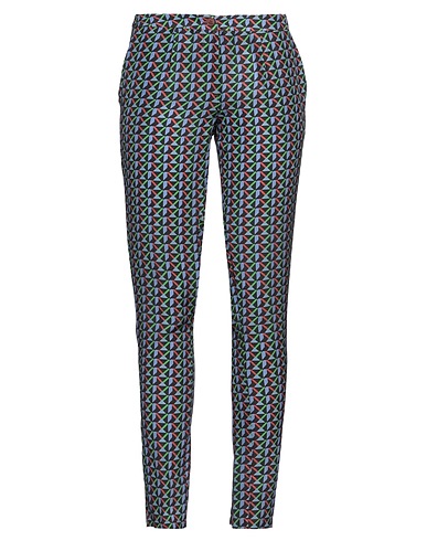 MANILA GRACE Casual pants Black 100% Silk
