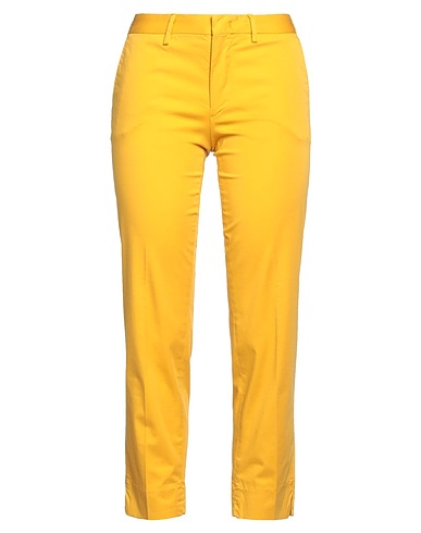 PT Torino パンツ マスタード コットン 98% / ポリウレタン 2%