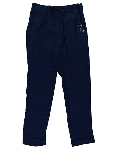 LIU •JO Casual trouser Midnight blue 100% Viscose