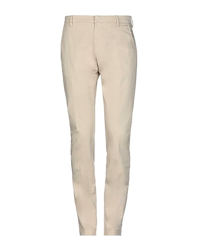 MICHAEL COAL Casual trouser Beige 97% Cotton, 3% Elastane