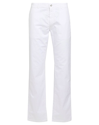HARMONT & BLAINE Casual pants White 93% Cotton, 7% Elastane