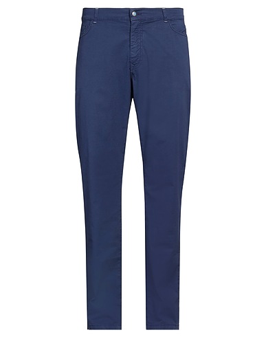 HARMONT & BLAINE Casual pants Blue 93% Cotton, 7% Elastane