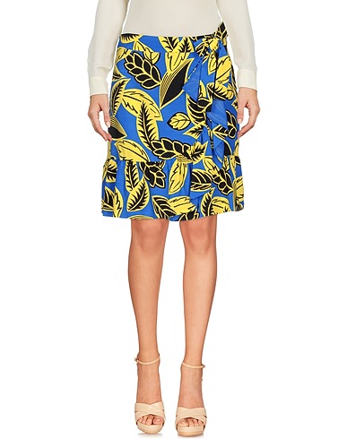BOUTIQUE MOSCHINO Mini skirt Blue 100% Rayon