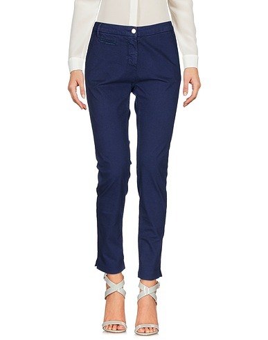 PINKO Casual trouser Blue 97% Cotton, 3% Elastane