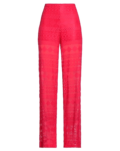 PINKO Wide-leg pants ROSSO 50% Cotton, 50% Polyamide